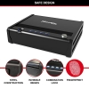 MASTER LOCK Biometric Compact Safe [Fingerprint and Combination Opening] MLD08EB – Ideal for valuables, electronic devices, small items, handguns