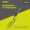 Акумуляторний тример для живоплоту RYOBI 18V One+ OPT1845, 45 см, телескопічна ручка, нахил