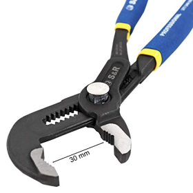 Tenazas Multiprise S&R con mecanismo de ajuste rápido, CR-V, doble giro. (240 x 30 mm)