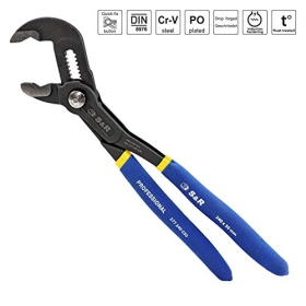 Tenazas Multiprise S&R con mecanismo de ajuste rápido, CR-V, doble giro. (240 x 30 mm)