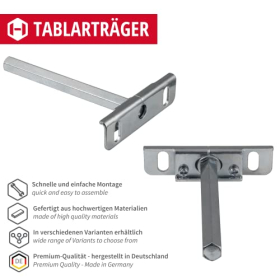 Paquete de 2 soportes profesionales para tabletas
