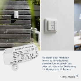 Actuador de conmutación/medición IP Homematic 