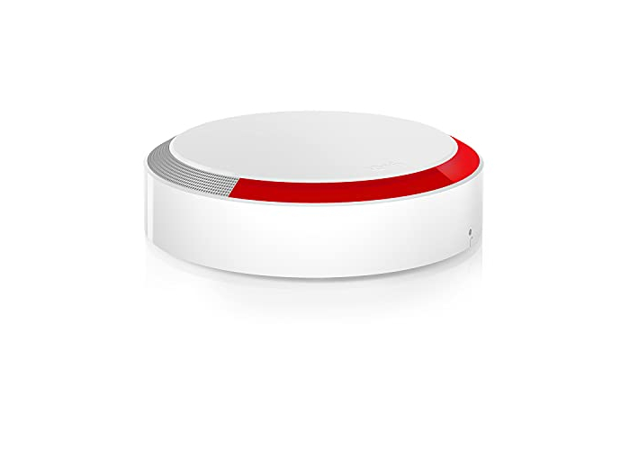 Sirena exterior Somfy 2401491 para sistema de seguridad Plug and Play, color blanco, sirena exterior de 112 dB, luz intermitente naranja, apagado automático, protección antimanipulación Sirena exterior Somfy 2401491 para sistema de seguridad Plug and Play, color blanco, sirena exterior de 112 dB, luz intermitente naranja, apagado automático, protección antimanipulación