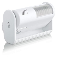 Detector de movimiento SEBSON con alarma y timbre, transmisor de paso, batería, inalámbrico, sistema de alarma