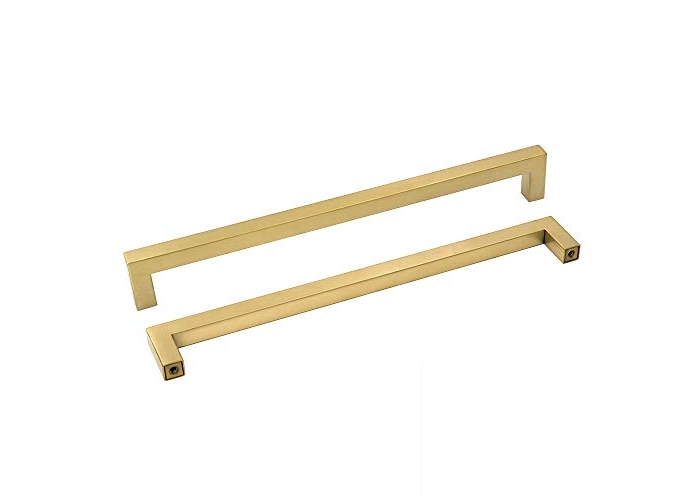 Ручка для кухни и ванной комнаты Goldenwarm золотистого оттенка – Винтаж LSJ12GD320 – Ручки для ящиков и шкафов – Нержавеющая сталь – 320 мм Ручка для кухни и ванной комнаты Goldenwarm золотистого оттенка – Винтаж LSJ12GD320 – Ручки для ящиков и шкафов – Нержавеющая сталь – 320 мм
