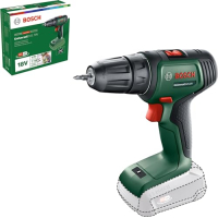 Bosch Universal Drill Cordless Screwdriver 18 V (without battery, 18 Volt system, in a box)