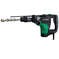 HiKOKI DH40MC Bohr- & Meißelhammer (1100W, 7,1 J, 40mm Bohrleistung in Beton, SDS-max Werkzeugaufnahme, Überlast-Rutschkupplung, Zubehör, im Transportkoffer)