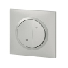 Legrand – Variator for all lamps Dooxie 2 Fils Sans Neutre Livré avec Plaque Carrée Alu