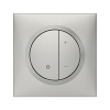 Legrand – Variator for all lamps Dooxie 2 Fils Sans Neutre Livré avec Plaque Carrée Alu