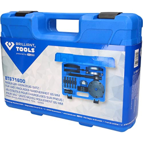BRILLIANT TOOLS BT671600 Набір інструментів для підшипників коліс VAG Втулка підшипників коліс 85 мм [Powered by KS TOOLS]