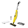 Limpiadora a vapor Kärcher SC 3 Upright EasyFix (superficie de cobertura por llenado de depósito aprox. 60 m², control de vapor de 3 etapas, articulación de boquilla, paño de microfibra para suelos con cierre de velcro)