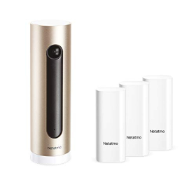 Інтелектуальні детектори дверей і вікон Netatmo, безфільтровий, моноблок, 3 комплекти, виявлення вібрації – DTG-FR