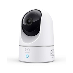 Камера eufy Security 2K для внутрішніх приміщень із панорамуванням і нахилом із штучним інтелектом для виявлення людей і тварин