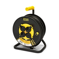 Stak REELART-FR-25 Dispositivo eléctrico profesional, impermeable, cable IP44 25 m