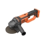 Winkelschleifer Black+Decker BCG720N – 18 V, 125 mm Scheibe, Sanftanlauf