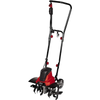 Einhell Elektro-Erdhacke GC-RT 1545 M (1500 W - 45 cm, 22 cm Arbeitstiefe, 45 cm Arbeitsbreite, 2-Punkt-Sicherheitsschalter, Überlastkupplung, klappbares Führungsschwert, robustes Hackmesser) 