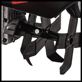 Einhell Електрична мотика для ґрунту GC-RT 1545 M (1500 Вт - 45 см, робоча глибина 22 см, робоча ширина 45 см, 2-точковий запобіжний вимикач, перевантажувальна муфта, складна направляюча планка, надійний подрібнюючий нож)