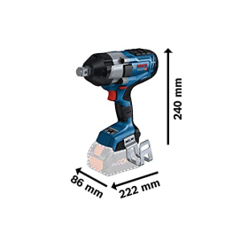 Bosch Professional Boulonneuse Sans-Fil BITURBO GDS 18V-1050 H