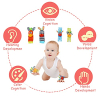 Surplex Babyrasseln Greiflinge, Baby-Spielzeugpuppen