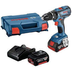 Bosch Professional 18V System Trapano-Avvitatore con percusión y batería GSB 18V-28