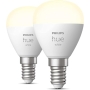 Philips Hue weiße E14-LED-Lampen, 2er-Pack, dimmbar mit intelligenter Steuerung