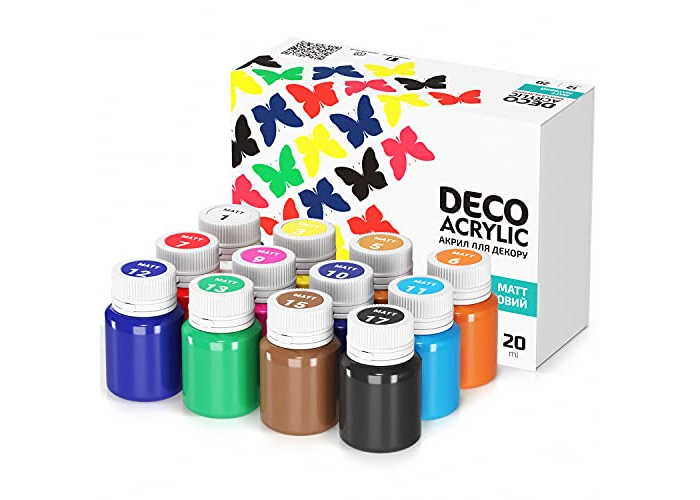 7 Artist Acrylic Paint Set 12 Colors x 20 ml for Canvas Paper Stone Wood Ceramic Acrylic Paints for Artists Beginners 7 Artist Acrylic Paint Set 12 Colors x 20 ml for Canvas Paper Stone Wood Ceramic Acrylic Paints for Artists Beginners