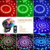 Gobikey Disco Ball, 360° Rotatable Music-Activated Disco Light LED Party Lamp with Remote Control, 3W RGB Dynamic Disco Light Effects, 4m/13ft USB, Party Light for Party/Halloween/Kids/Wedding