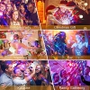 Gobikey Disco Ball, 360° Rotatable Music-Activated Disco Light LED Party Lamp with Remote Control, 3W RGB Dynamic Disco Light Effects, 4m/13ft USB, Party Light for Party/Halloween/Kids/Wedding