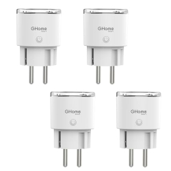 GHome Smart Plug, Mini-WLAN-Stecker, Alexa-Stecker mit Energieüberwachung, nur 2,4-G-WLAN