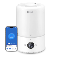 Humidificador de llenado superior LEVOIT de 3 l para bebés, humidificador ultrasónico con 25 horas de duración