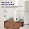 LEVOIT 3L Top-Fill-Luftbefeuchter für Babys zur Linderung von Schleim mit 25 Stunden, Ultraschall-Diffusor mit kühlem Nebel, kompatibel mit Alexa und App