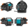 Gardena Garden Pump 3700/4 P Basic: зрошувальний насос з витратою 3700 л/год, потужністю 800 Вт, міцний завдяки валу з нержавіючої сталі, пластиковий корпус, можливе підключення спринклера (9015-47)
