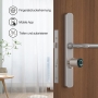 Door lock cylinder with eLinkSmart fingerprint door lock cylinder