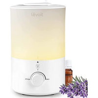 LEVOIT Top-Fill Ultraschall-Aroma-Luftbefeuchter 3 l, leise 28 dB