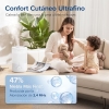 LEVOIT Top-Fill Ultrasonic Aroma Humidifier 3 l, Quiet 28 dB, Dishwasher Safe, Sleep with Night Light, Auto Shut-off