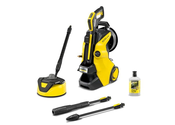 Очисник високого тиску Kärcher K 5 Premium Power Control Flex Home, тиск: макс. 145 бар, витрата: 500 л/год, площа: 40 м²/год, вага: 13,9 кг, гнучкий шланг високого тиску, очищувач бруду, струменевий фурманок. Очисник високого тиску Kärcher K 5 Premium Power Control Flex Home, тиск: макс. 145 бар, витрата: 500 л/год, площа: 40 м²/год, вага: 13,9 кг, гнучкий шланг високого тиску, очищувач бруду, струменевий фурманок.