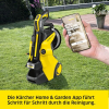 Очисник високого тиску Kärcher K 5 Premium Power Control Flex Home, тиск: макс. 145 бар, витрата: 500 л/год, площа: 40 м²/год, вага: 13,9 кг, гнучкий шланг високого тиску, очищувач бруду, струменевий фурманок.