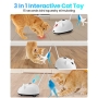 Interactive cat toy HAPPY HACHI with feathers