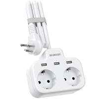ABD-Adapterbuchse, Amerikanisch-Deutschland Fissi 3 USB, Kanada-Mexiko-Thailand und 5 in 1 ABD-Adapterbuchse, Amerikanisch-Fissi