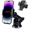 FINIBO Handyhalterung, 3 in 1 Handy Halterung Auto Saugnapf & Lüftung, Verstellbarer Winkel 360° Drehbar, für Auto, KFZ Kompatibel mit iPhone Samsung Huawei Xiaomi usw