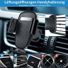 FINIBO Handyhalterung, 3 in 1 Handy Halterung Auto Saugnapf & Lüftung, Verstellbarer Winkel 360° Drehbar, für Auto, KFZ Kompatibel mit iPhone Samsung Huawei Xiaomi usw