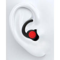 SUPCEAT Earplugs for Sleeping and Hearing Protection, 2 Pairs Reusable and Washable Silicone Noise Protection Plugs for Sleeping, Festivals, Concerts, Working, Studying