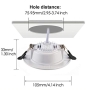 LED recessed downlight Tofisr