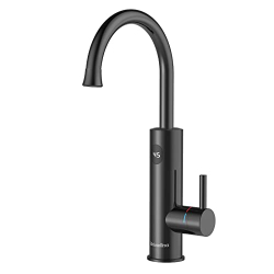 Водонагреватель Briwellna Fast Heat Faucet, кран для горячей воды из нержавеющей стали с цифровым дисплеем, поворотный на 360 градусов кран для холодной и горячей воды