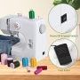 Mechanical sewing machine for beginners – 12 stitch programs, forward and reverse sewing function