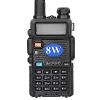 BAOFENG BF UV-5R 8-ватний дводіапазонний радіо вкл. Повний комплект, чорний