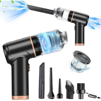 Aspiradora de mano inalámbrica WHJC 12000Pa 120W
