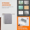 Ibergrif M34453A Towel Holder without Drilling 39cm 304 Stainless Steel Self-Adhesive Towel Rail for Bathroom/Kitchen Accessories, Silver