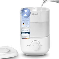 LEVOIT Top-Fill Humidifier up to 25 Hours for Bedroom, Children's Room, 23 dB Quiet Humidifier for Baby Plants, Room Humidifier with 360° Rotating Nozzle, Automatic Shut-Off : Amazon.de: Home & Kitchen