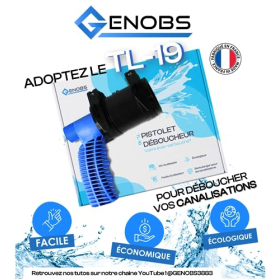 GENOBS water pressure sewerage déboucheur